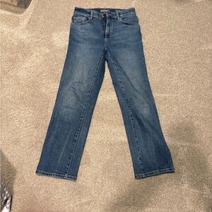 DL1961 Women's Straight Leg Blue Jeans